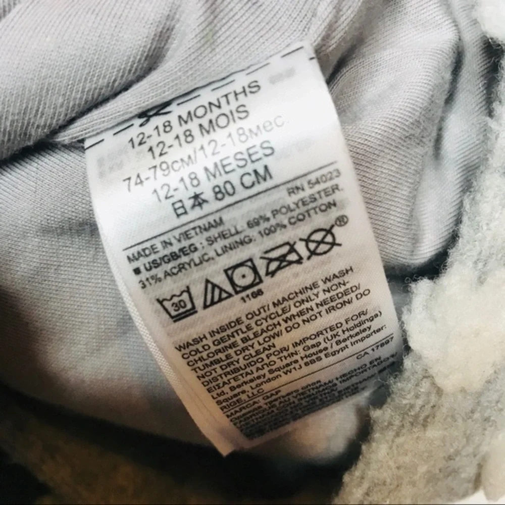 GAP Grey & White Polka Dot Jacket